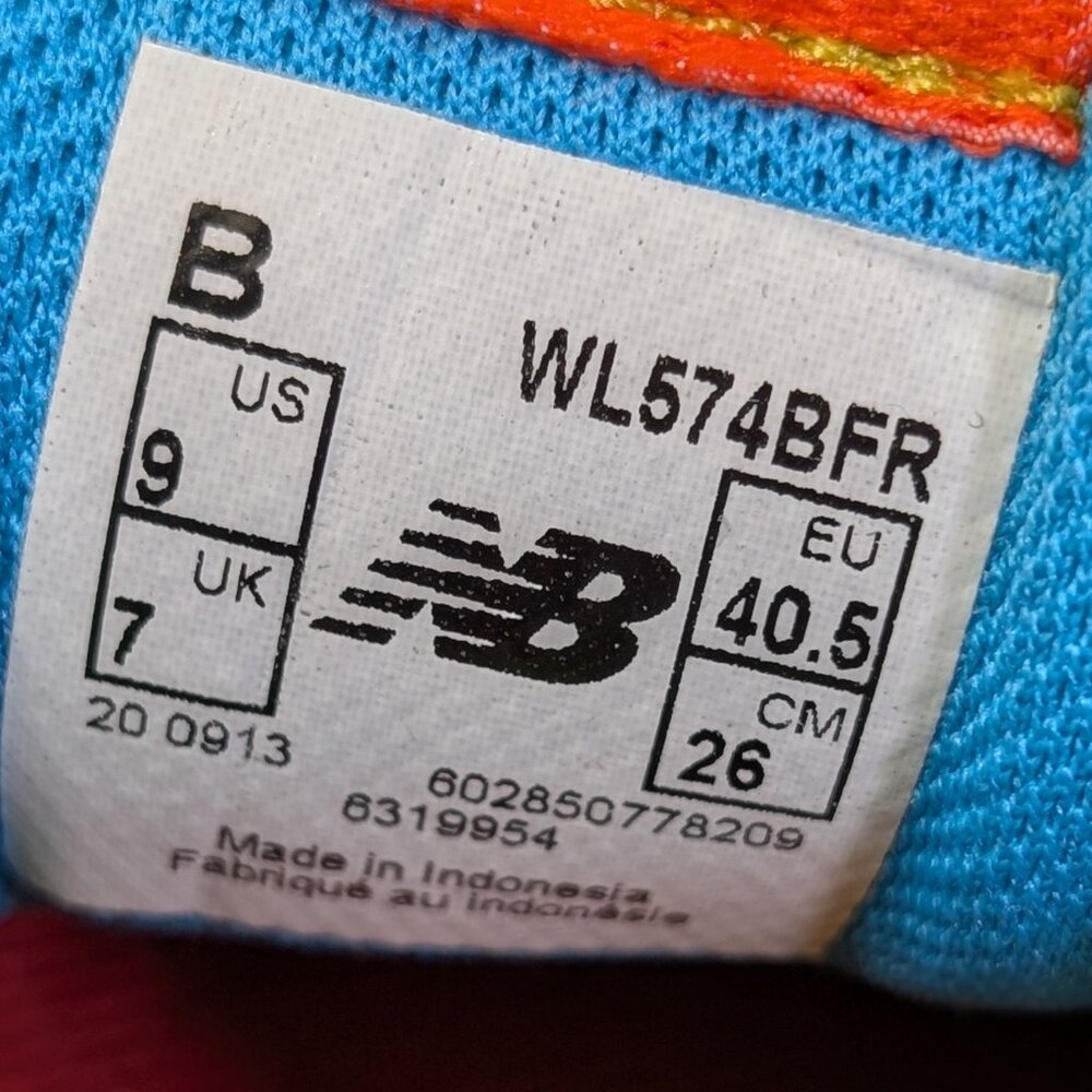 New Balance Women's 574 "BFF Pack" Size 9 - Picture 9 of 9
